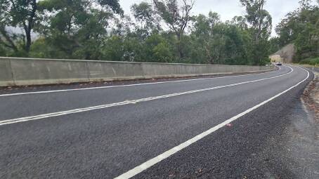 Braidwood Road is due to be repaired laired later this year, after being damaged in 2022. Picture supplied.