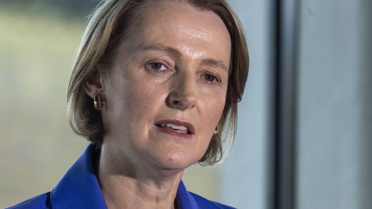 Telstra chief executive Vicki Brady on Tuesday. Picture by Gary Ramage