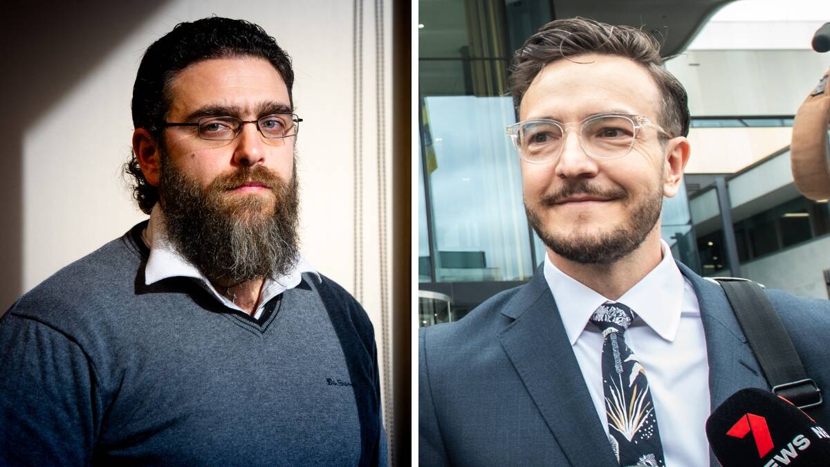 Lawyer Tom Taylor, right, has slammed comments made by Australian Federal Police Association president Alex Caruana, left. Pictures by Elesa Kurtz, Karleen Minney
