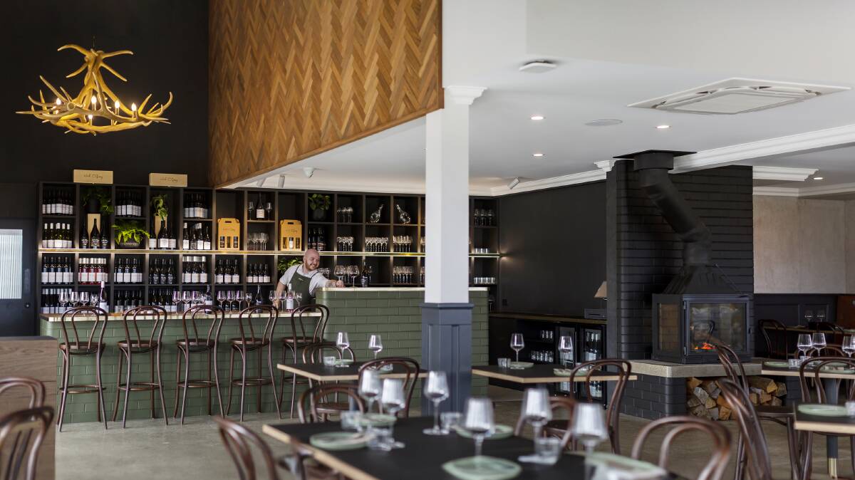 Nick O'Leary's stylish cellar door and restaurant, Heywood. Picture supplied