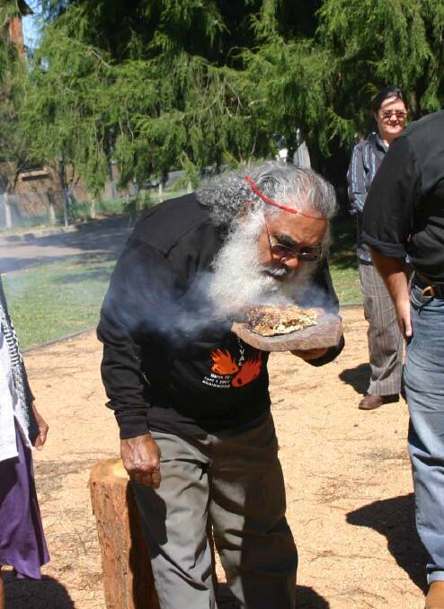 Uncle Max lights the fires. (2009)