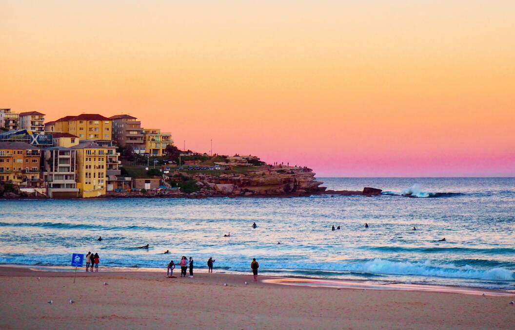 Sunrise at Sydney's iconic Bondi Beach. Picture Shutterstock.
