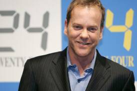 TV series 24 starred Kiefer Sutherland as counter-terrorism federal agent Jack Bauer. Photo: EPA PHOTO