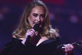 Adele has previous confessed she's a long way from working on a follow-up to 2021's 30. (AP PHOTO)